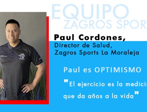 Paul Cordones, Director de Salud de Zagros Sports La Moraleja