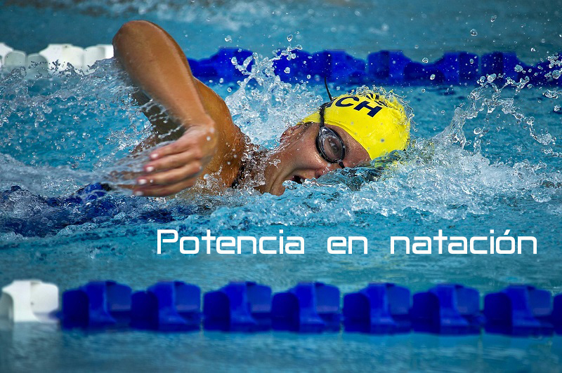 Potencia en nadador